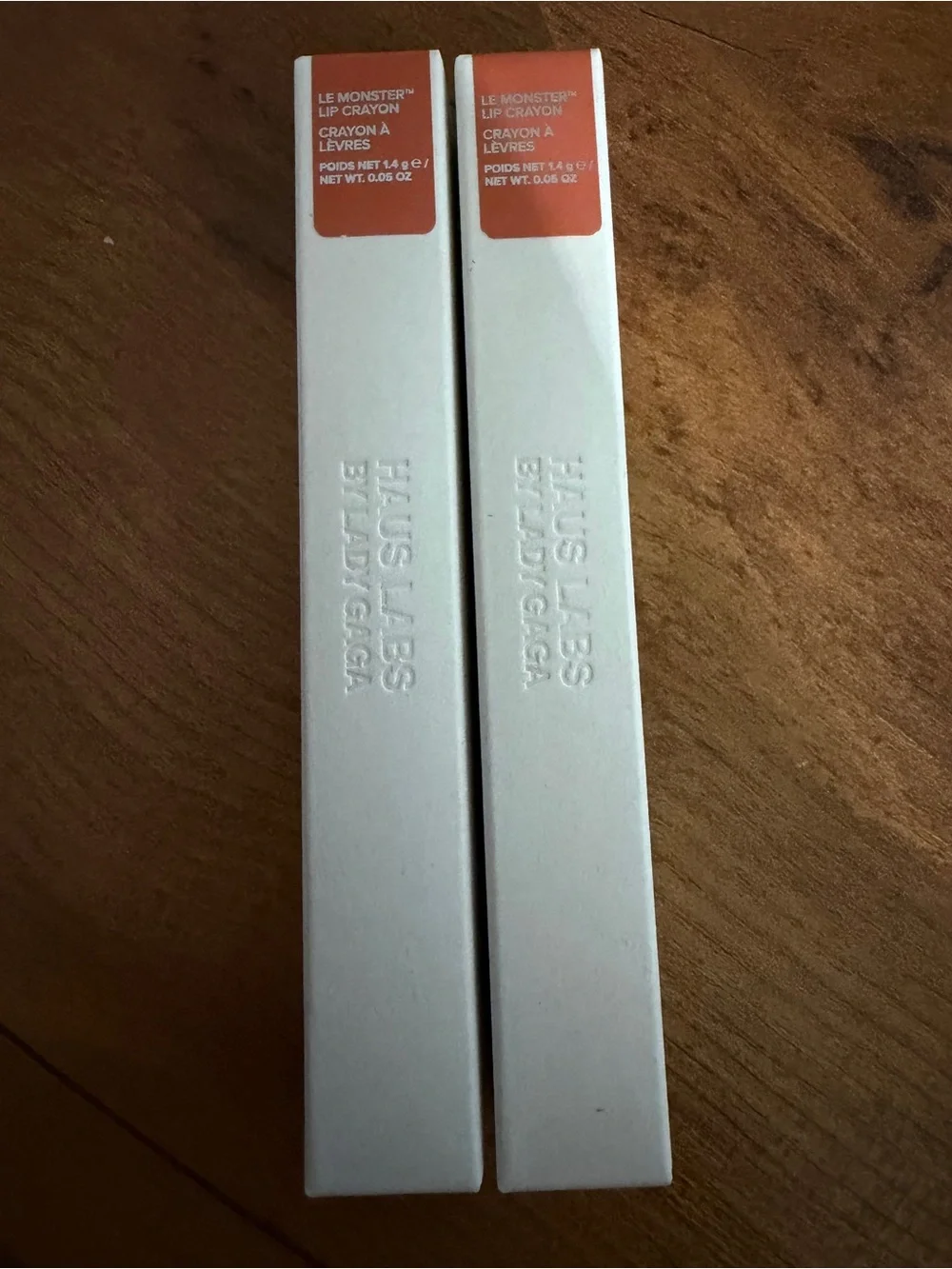 Haus Labs By Lady Gaga Le Monster Lip Crayon - Peach Matte NIB